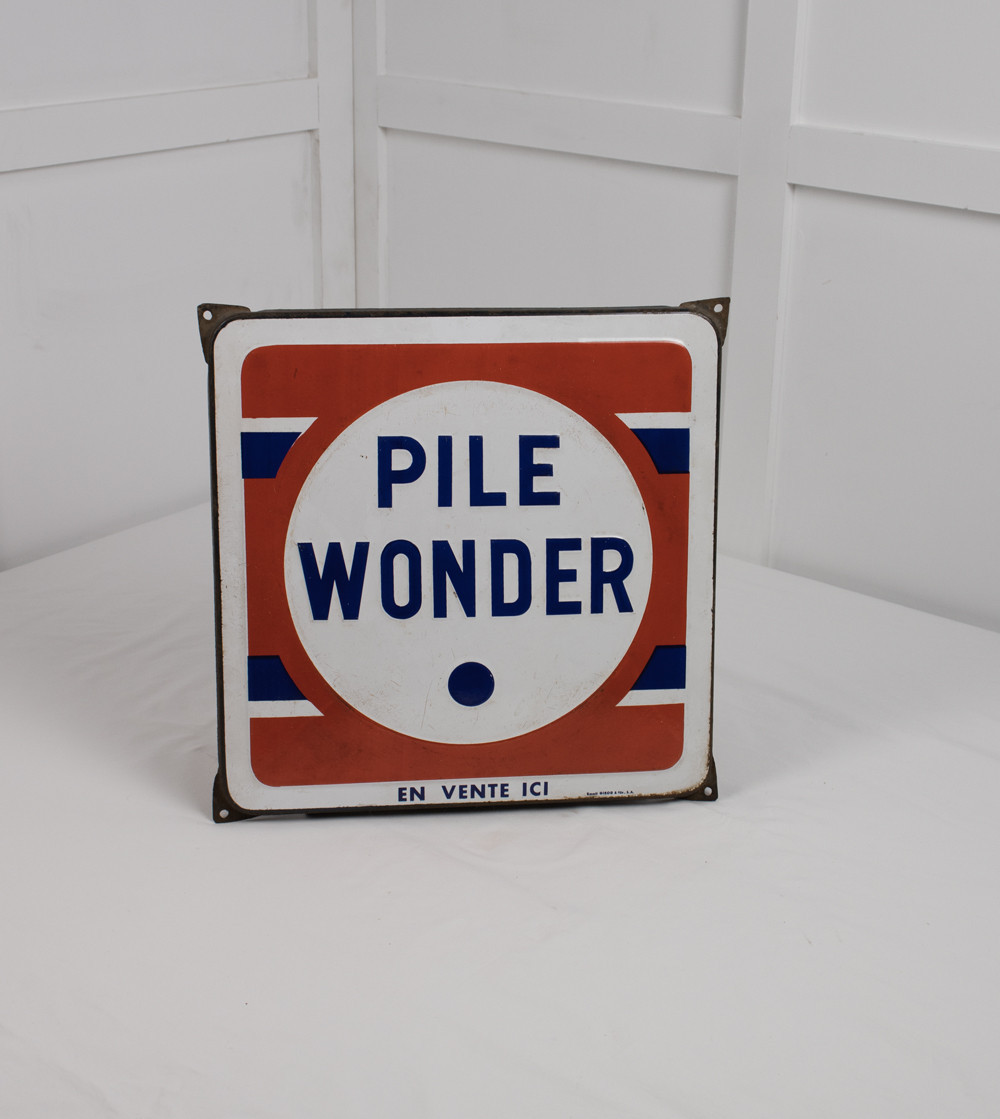 Rètol PILE WONDER
