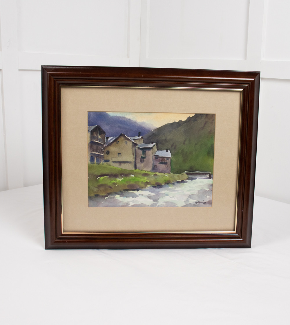 Pintura cases d'Andorra