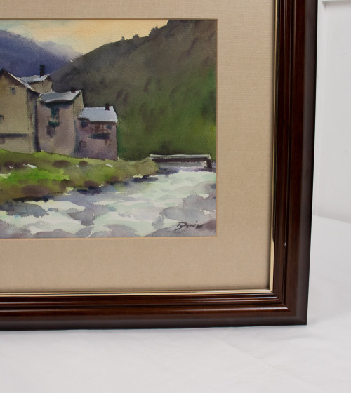Pintura cases d'Andorra