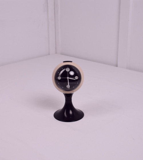 Horloge-boule de table beige PERSPECTIVE