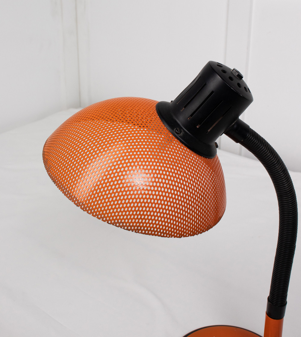 Lampada taronja metallica