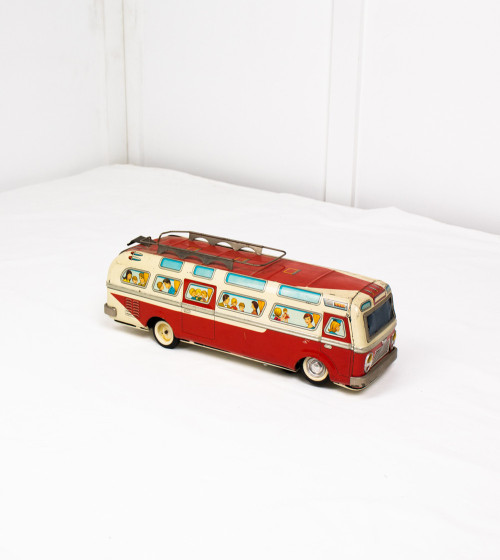 Jouet autobus métallique