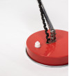 Lámpara de mesa articulada roja