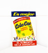 Placa metálica COLA-CAO