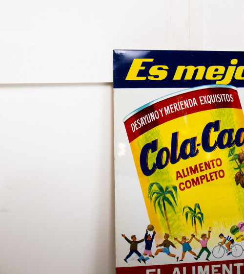 Placa metàl·lica COLA-CAO