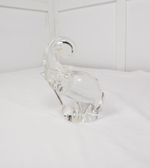 Elefante SEGUSO de cristal de MURANO (20 cm)