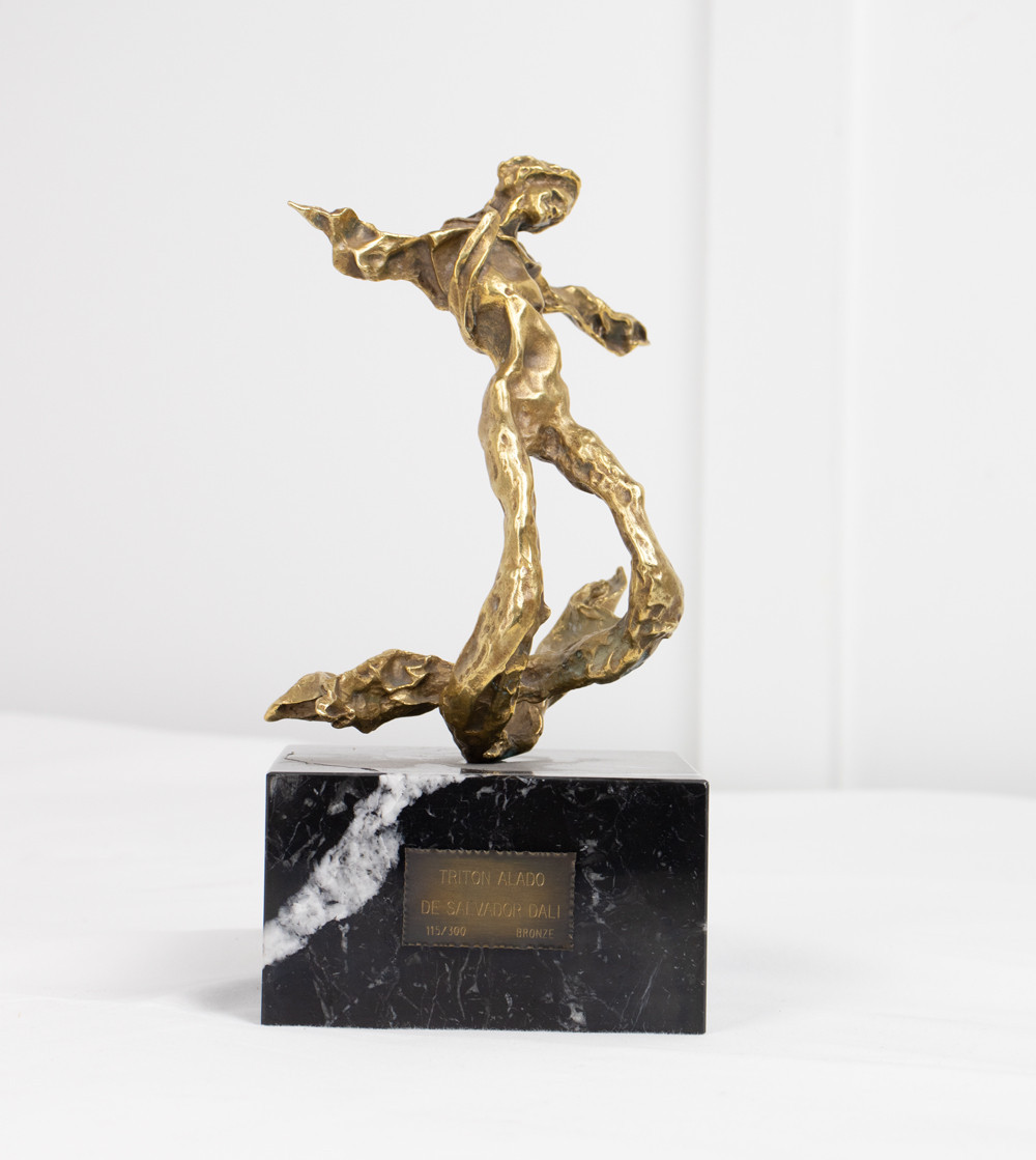 Triton ailé SALVADOR DALÍ, sculpture 115/300