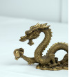 Dragon asiatique en bronze