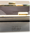 Portefeuille LOEWE en cuir noir avec boîte