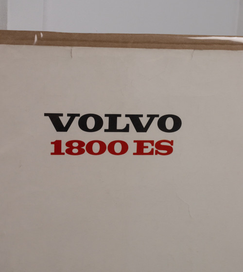 VOLVO 1800 ES car poster