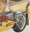VOLVO 1800 ES car poster