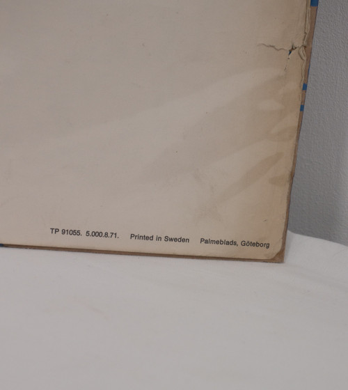 Cartell VOLVO cotxe 1800 ES