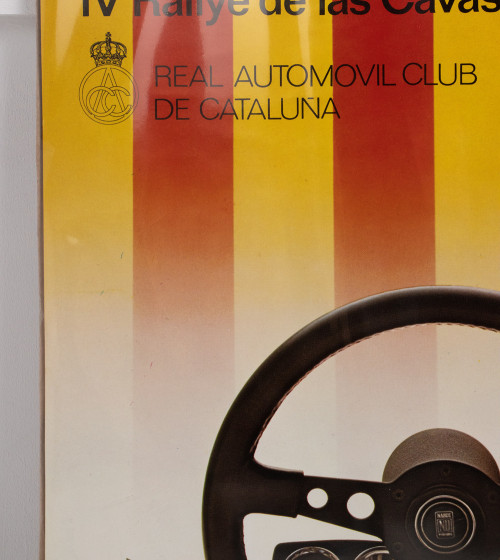 Affiche rallye de Catalogne de 1973