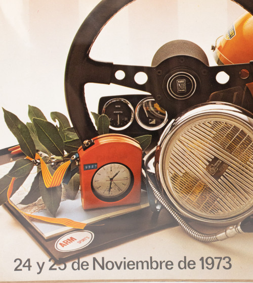 Affiche rallye de Catalogne de 1973