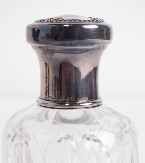 Ensemble de 2 flacons de parfum en cristal