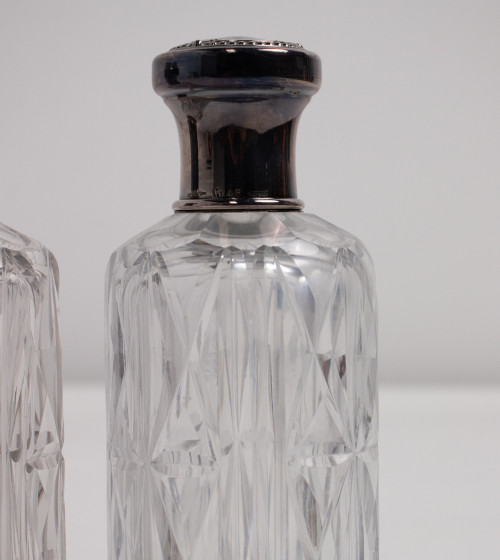 Lot de 2 ampolles de cristall per perfum