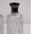 Set of 2 crystal perfume bottles