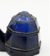 Encrier bleu ancien