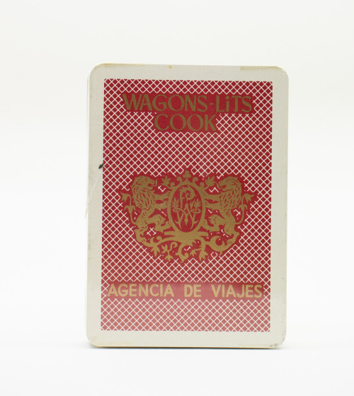 Jeu de deux cartes à jouer WAGONS-LITS COOK