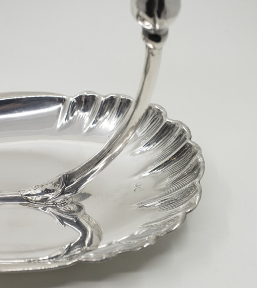 Candelabro con forma de cisne