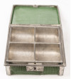 Caja antigua para monedas