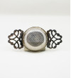 Silver tea strainer