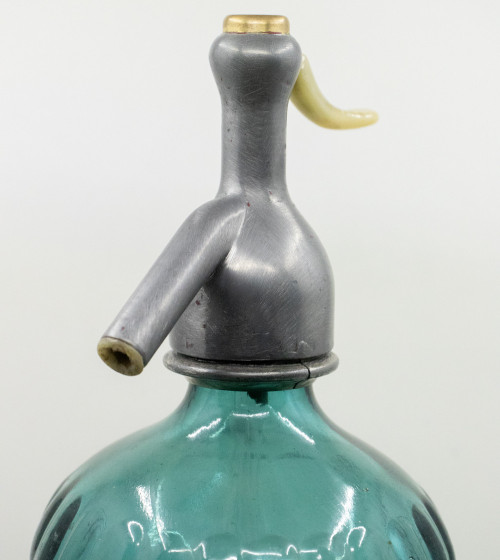 Blue glass siphon CLOTET