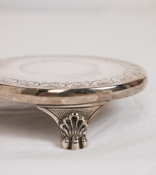 Silver milk jug and sugar bowl set, 19th century