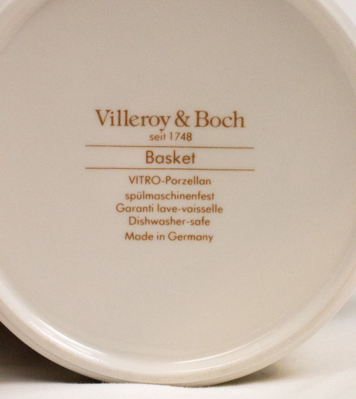Large milk jug, Basket collection, VILLEROY & BOCH