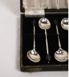 Juego de cucharas de café (baños de plata)