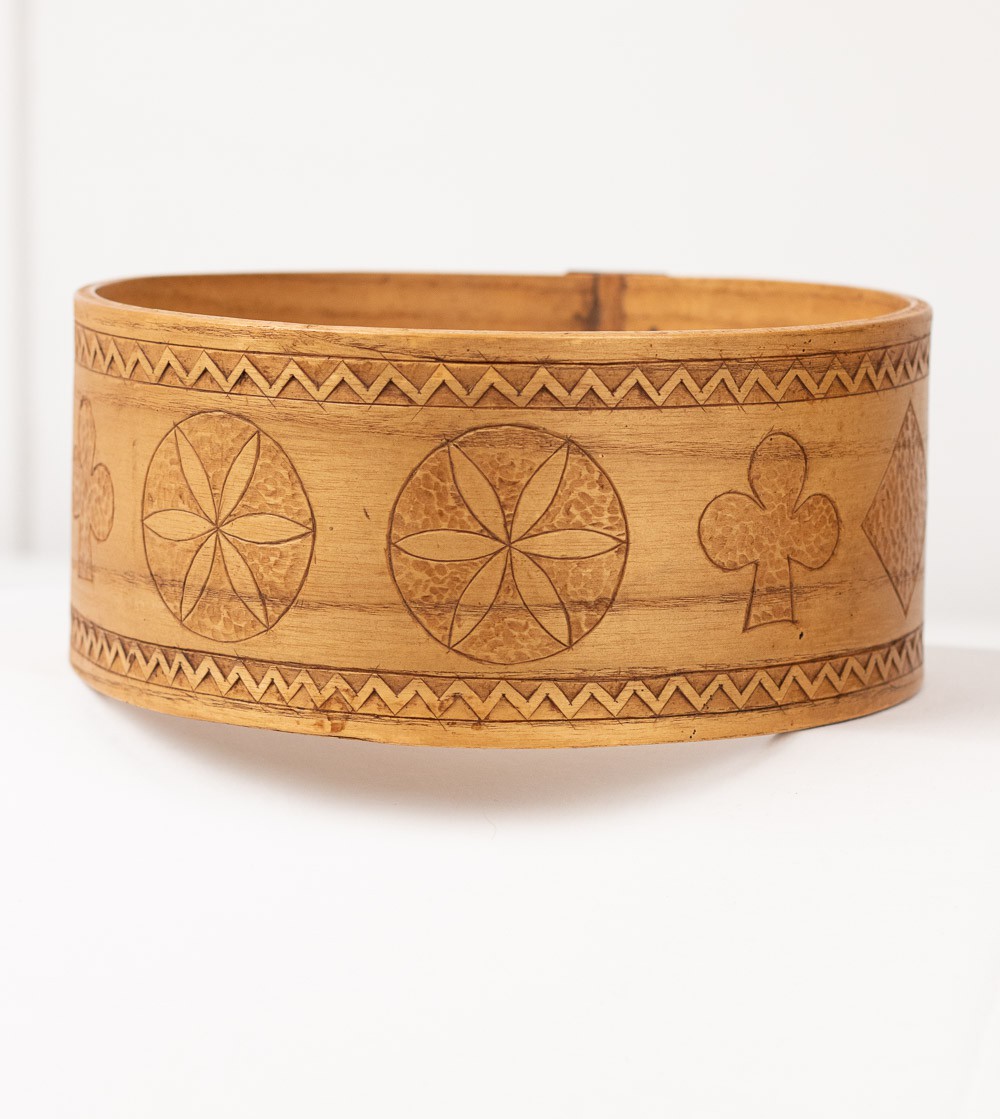 Molde de madera para queso