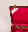 Joc de 12 culleres moka chapades plata 1925