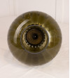 Lampada artdeco vidre fumat i metall