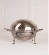 Réchaud edouardien 1910 plaqué argent
