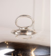 Eduardian stove, 1910, silver-plated