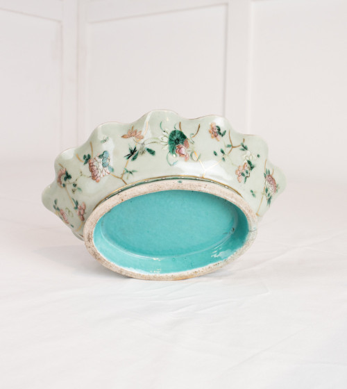 Antic celadon xines (22.5 x 16.5 x 7cm.)