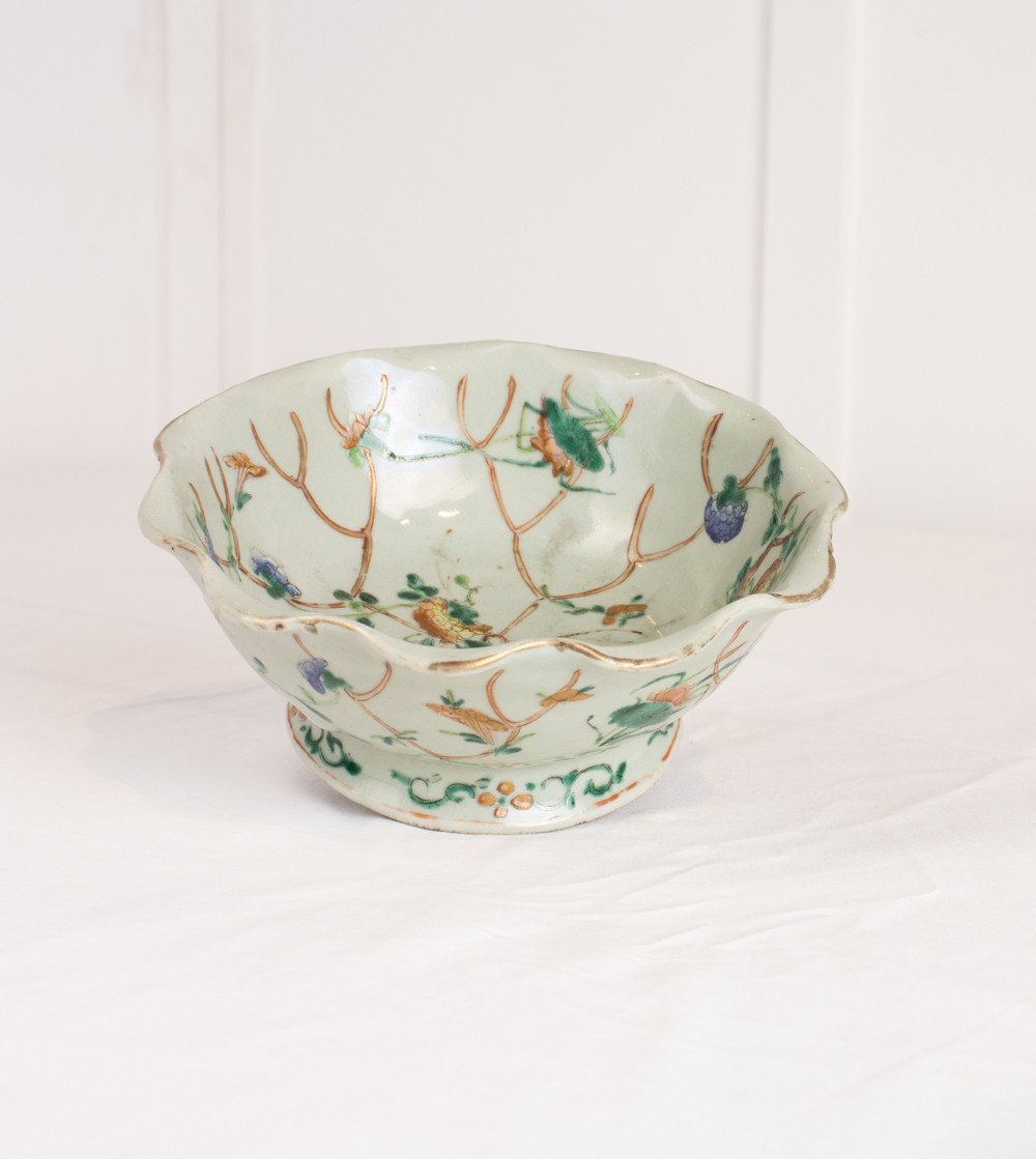 Antiguo celadon chino (21 cm Ø)