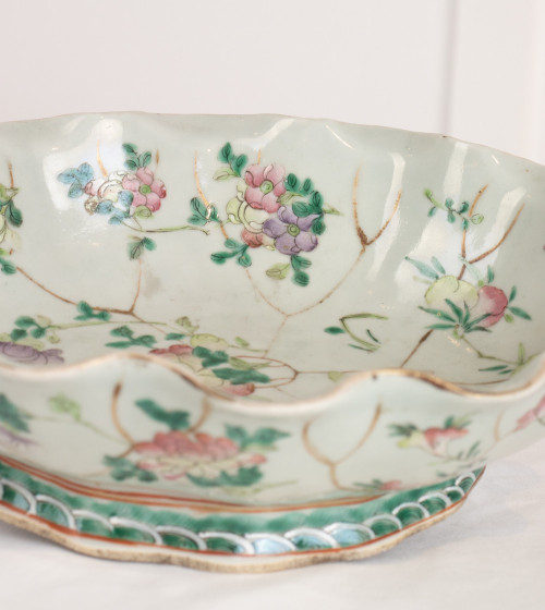 Antic celadon xines (28 x 22 x 7.4cm.)