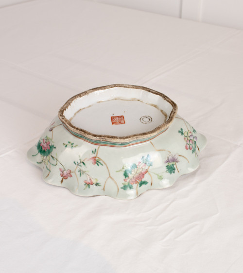 Antic celadon xines (28 x 22 x 7.4cm.)