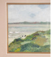 Maritime landscape, oil on paper, ANDRÉ MERY