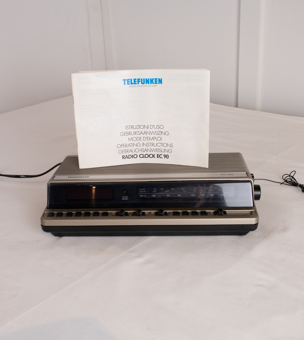 Radio despertador EC90, TELEFUNKEN