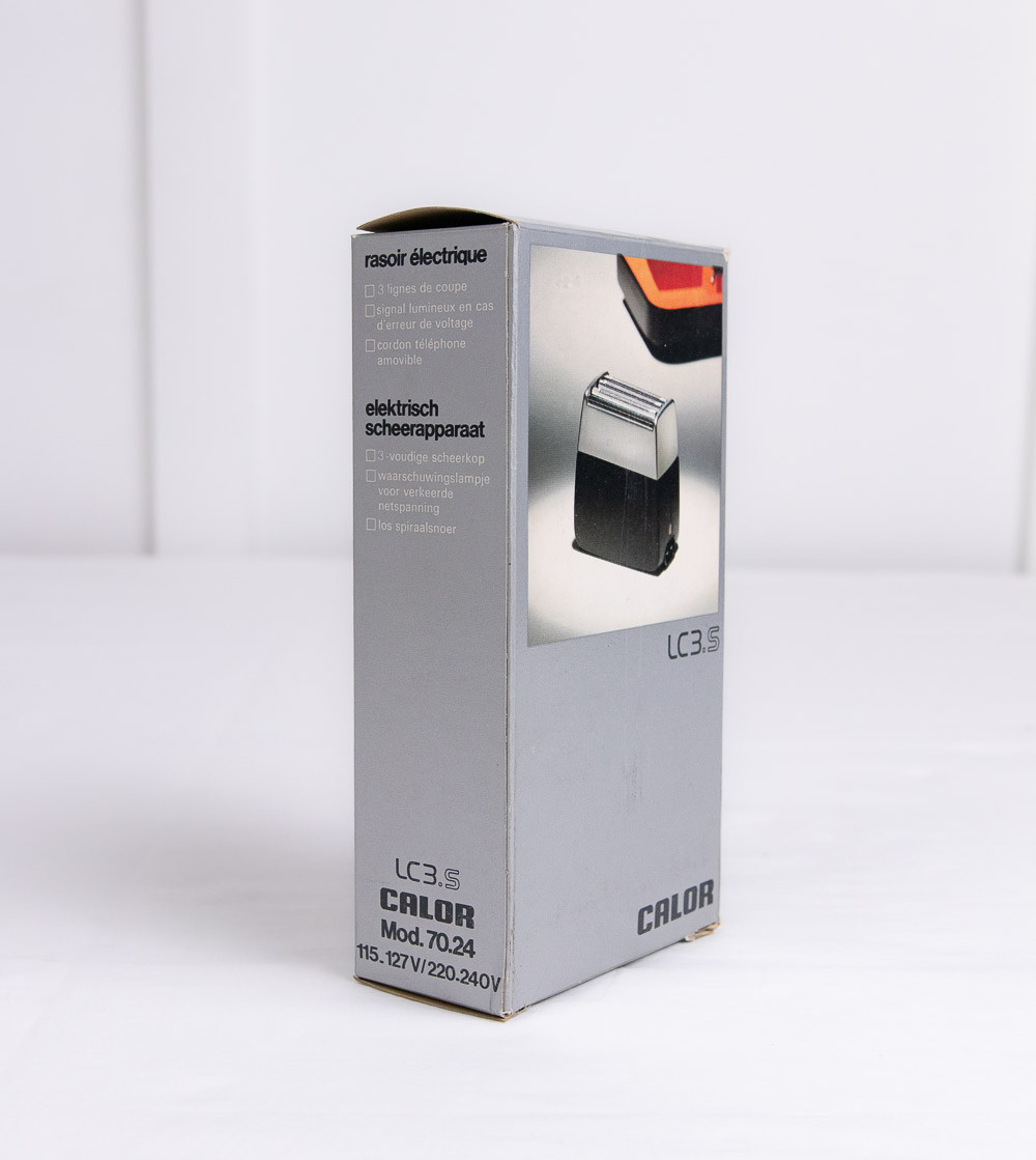 Rasoir électrique CALOR LC 3.S orange