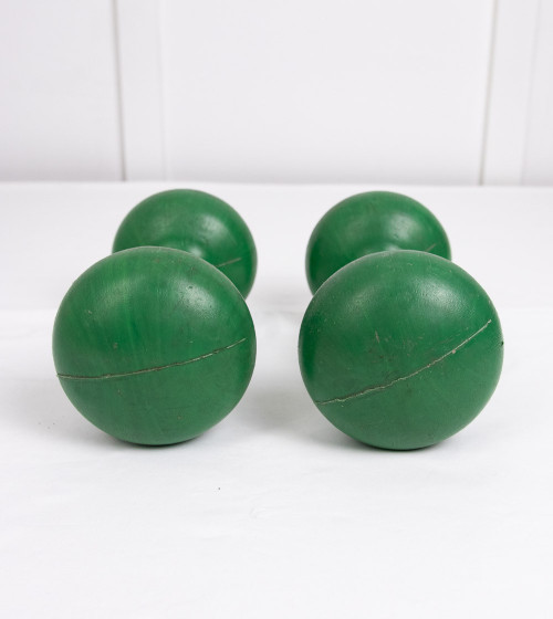 Haltères 4,5kg verts