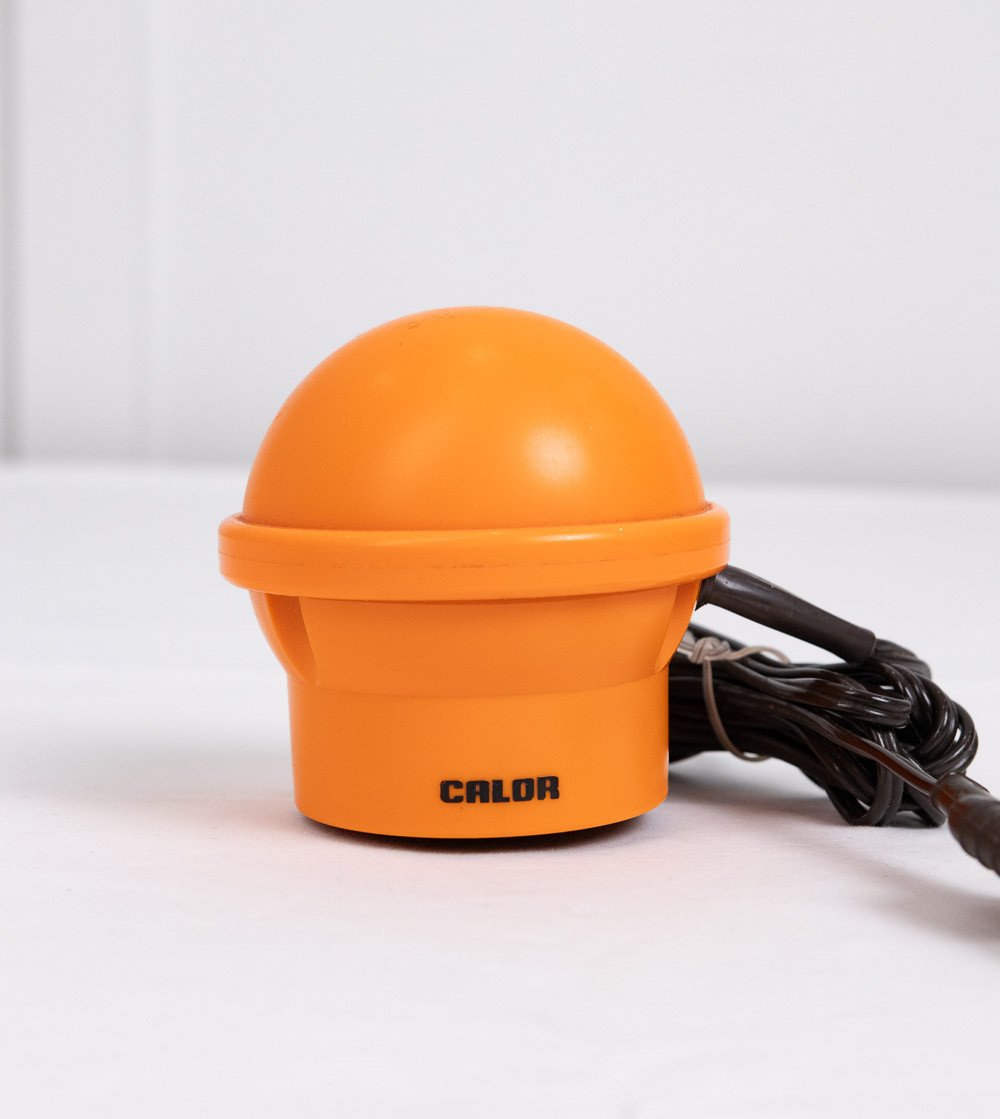 CALOR orange ball hair dryer