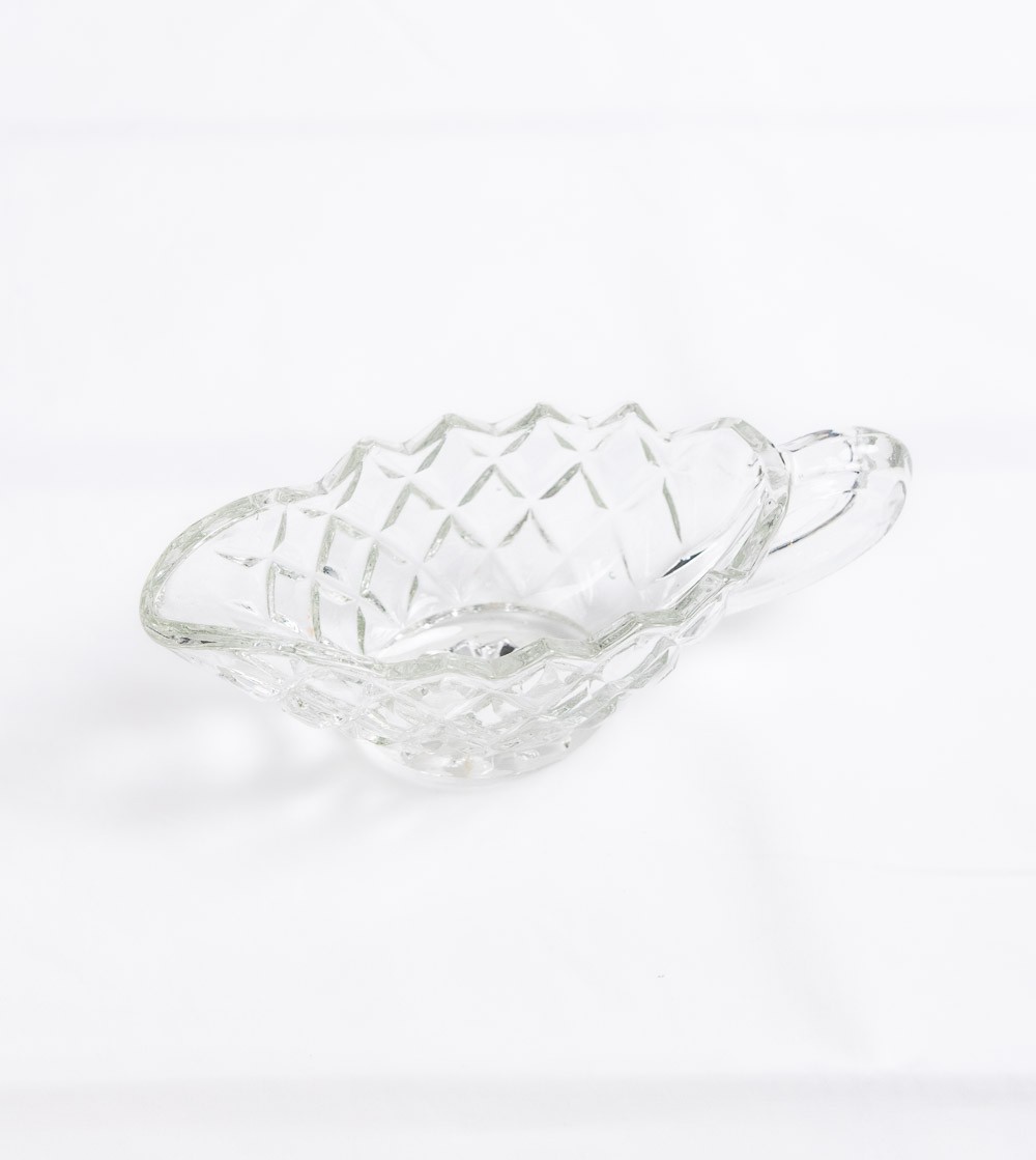 Saucière en cristal