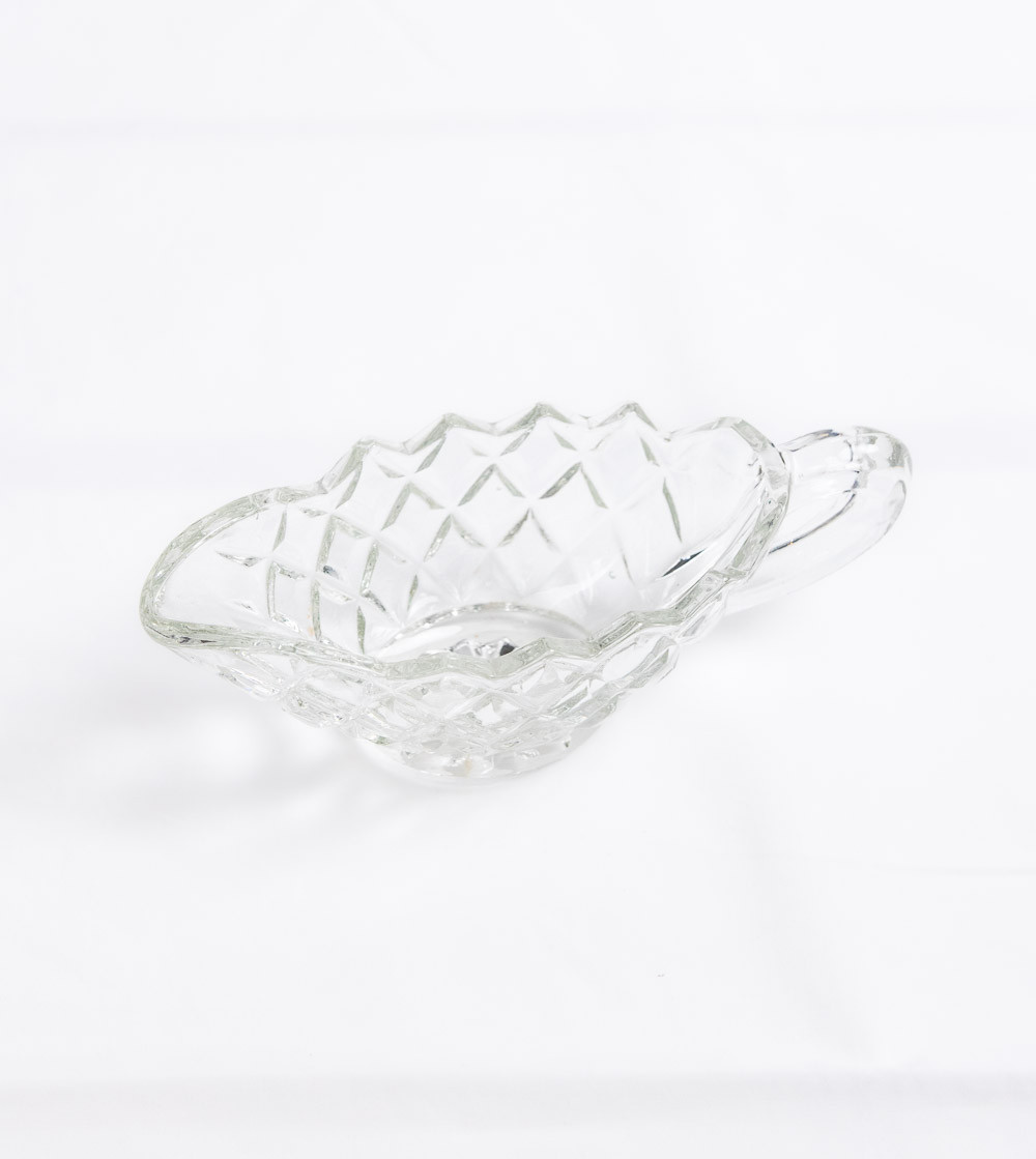 Saucière en cristal