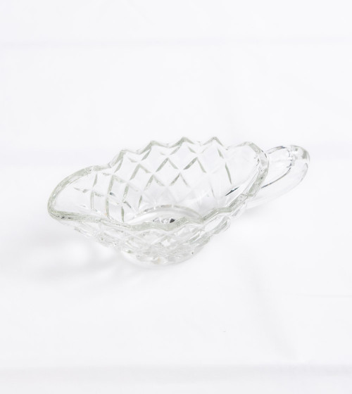 Saucière en cristal