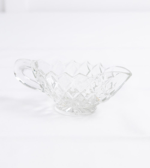 Saucière en cristal