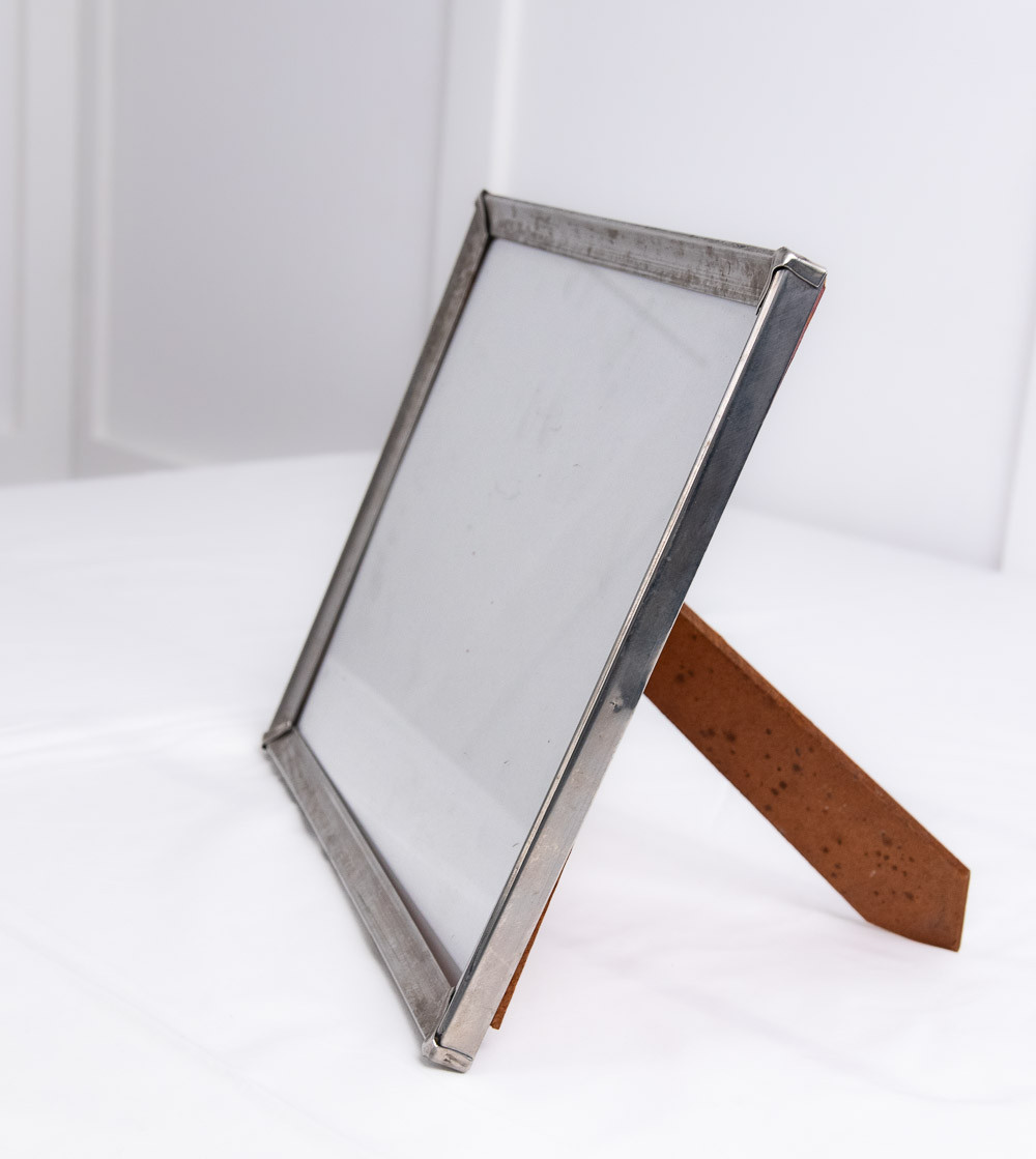 Cadre photo en argent