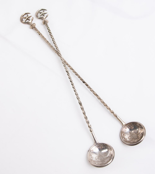 Cuillère à cocktail en argent (1u.)